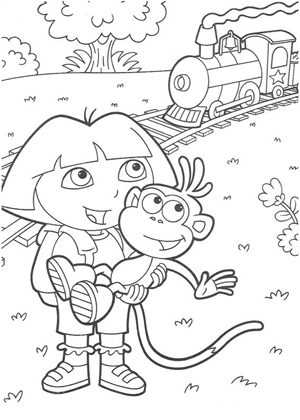 Dibujos animados para niños de Dora la exploradora