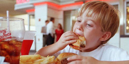 Alimentación infantil. Comida rápida