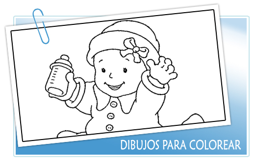 Dibujos para colorear infantiles. Dibujos para pintar