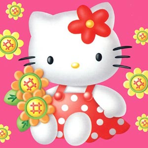 Dibujos animados infantiles de Hello Kitty