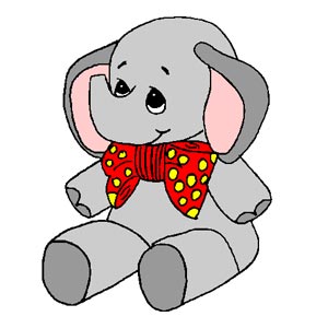 Imágenes infantiles de animales: elefante